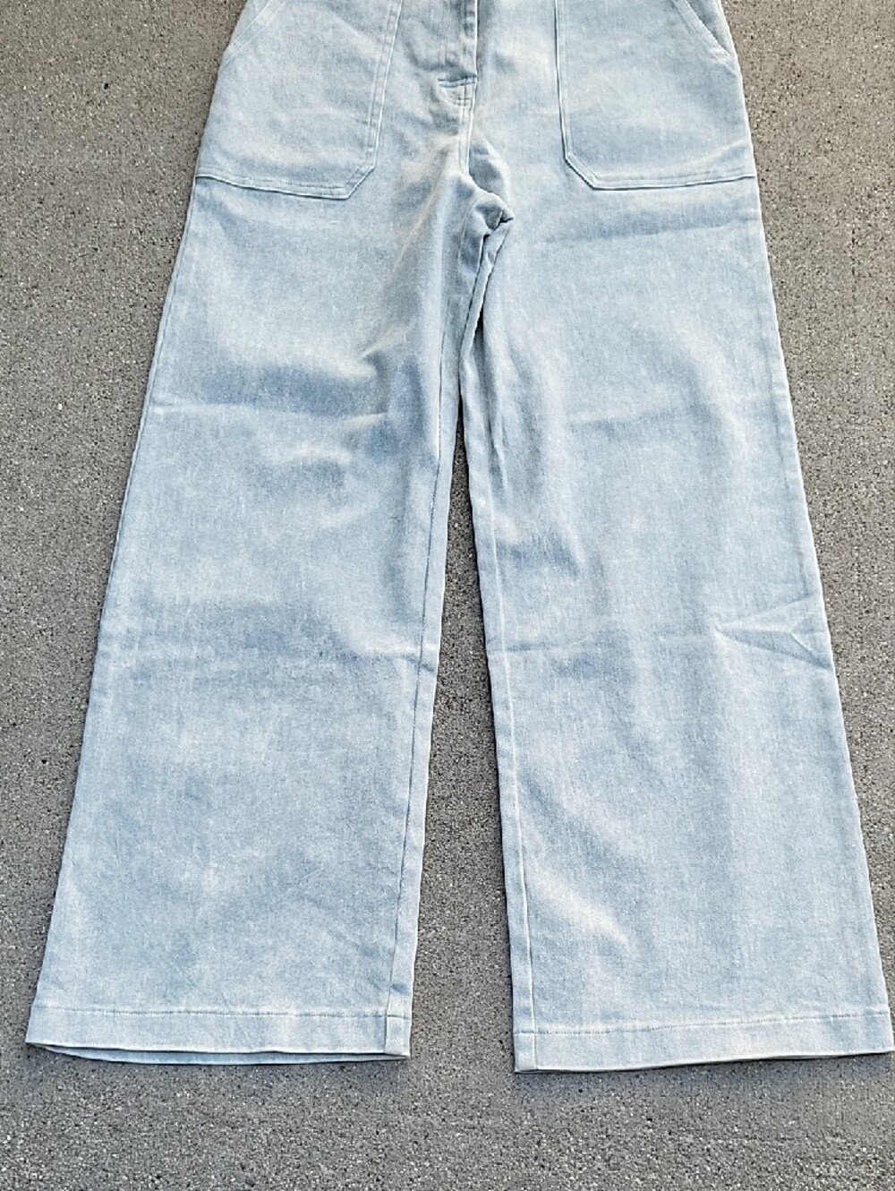 Women's Mystree Mint Wide Leg High Rise Pants Size Medium- Brand New W/ Tag - Picture 3 of 12